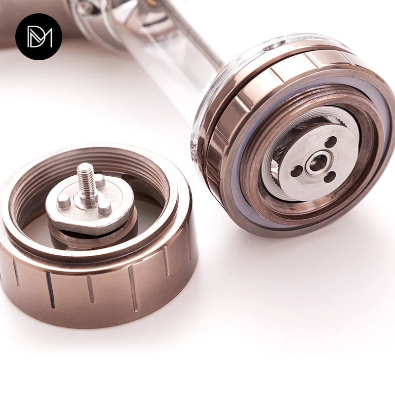 値段 1pc Oeリド2 70グラム容量ハンドグラインダー40ミリメートル鋼コニカルバリコーヒーグラインダー調整可能な厚さ度洗えるバリスタ