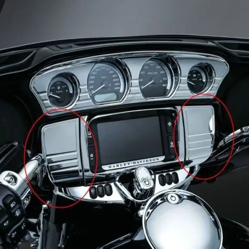 Трехстрочный стерео Чехол для Harley Touring Electra Street Tri Glides 2014-18 | Автомобили и мотоциклы