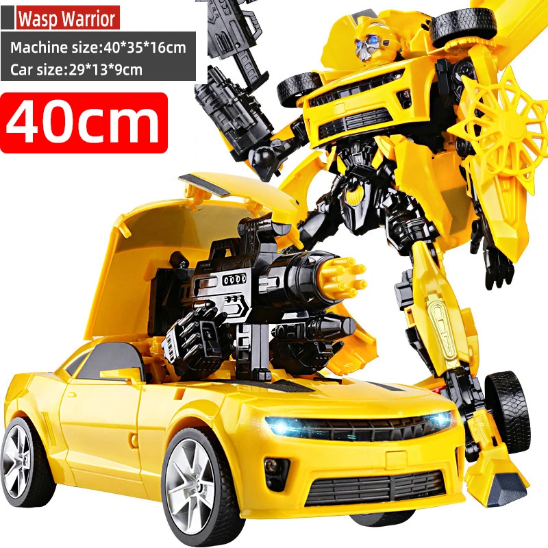 

40 см Модель робот-трансформер война автомобиль экшн-игрушки пластиковые игрушки Фигурки игрушки лучший подарок для образования детей с кор...