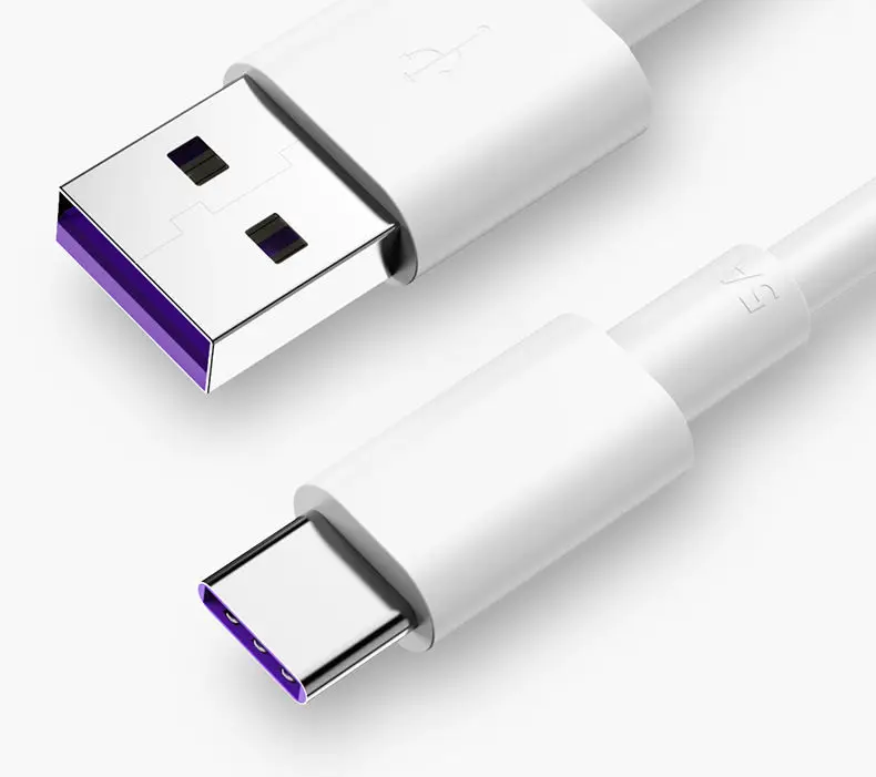 USB 5A кабель быстрого типа C P30 P20 Pro Mate 30 20 10 9 P10 Plus lite V10 3 1 Type Super Charge совместимые