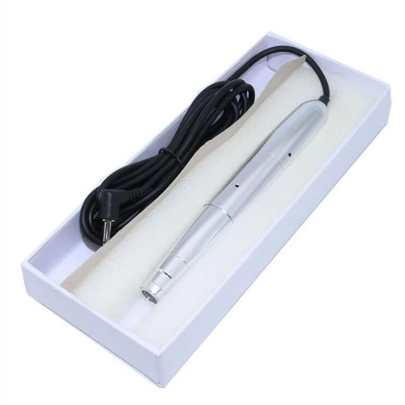 

Permanent Makeup Machine dermografo Rotary Tattoo Machine Pen Swiss Motor Tatuagem Rose Golden 600D-G for Agulhas microblading