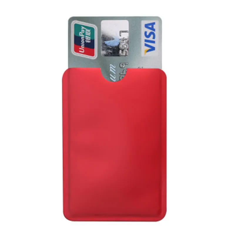 

THE9 Anti-degaussing Bank Card Set RFID Shielding Bag NFC Anti-theft Case Aluminum Foil Brush ID Card Protection Blocking Reader