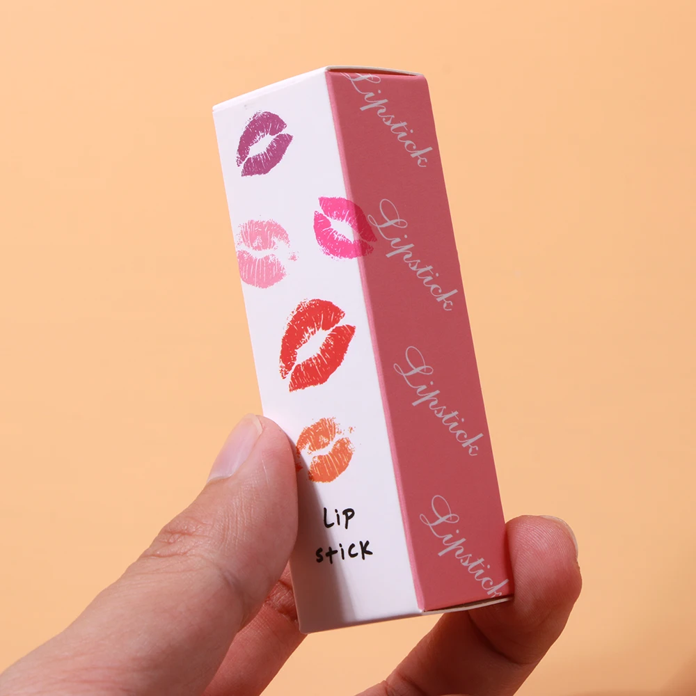 

20pcs/Set Lip Gloss Bottle Paper Box DIY Lipstick Perfume Essential Oil Tube Wrapping Case Wedding Party Small Gift Packaging