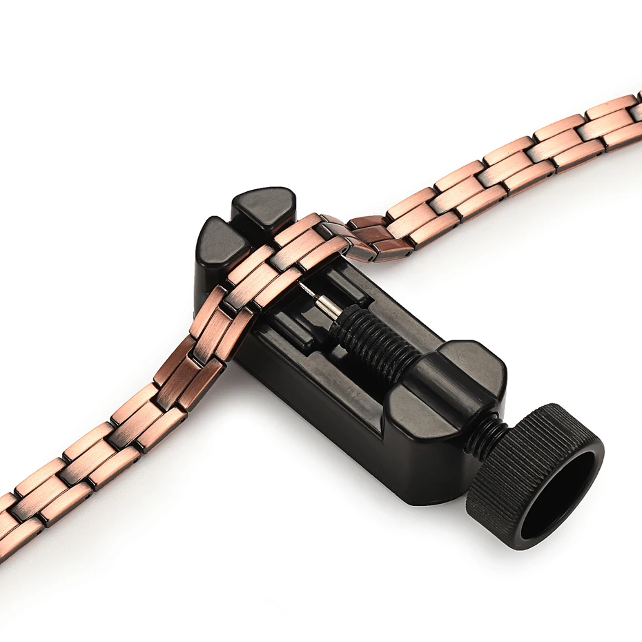 

Copper Magnetic Men Women Bracelets Bronze Color Pure Copper Arthritis Healing Jewelry Brand Men Bracelets