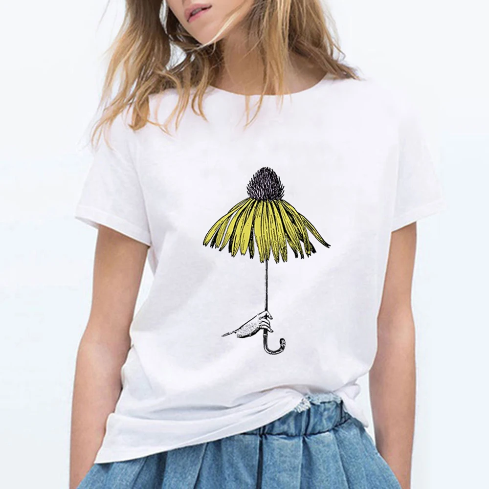 

Streetwear Oversize Casual Art Printing Harajuku T-shirt Flower Plus Size Gym Hip Hop Tshirt Clothes T shirt