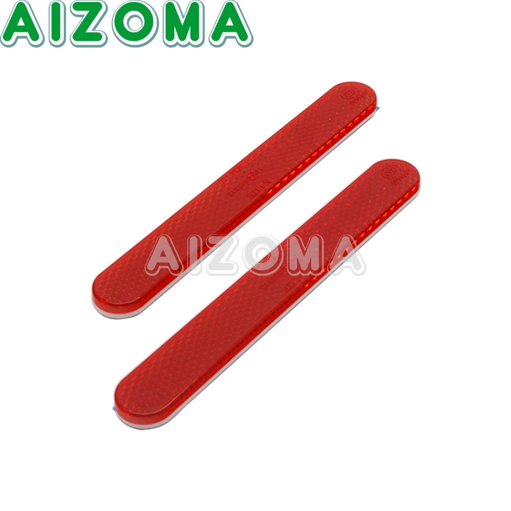 Отражающая наклейка на переднюю ножку вилки 2 шт. предупреждающая отражающая для