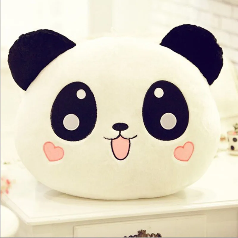 30 см Мягкая Милая панда подушка плюшевые мягкие игрушки для детей Kawaii Expression Panda плюшевые игрушки для детей подарок для девочек