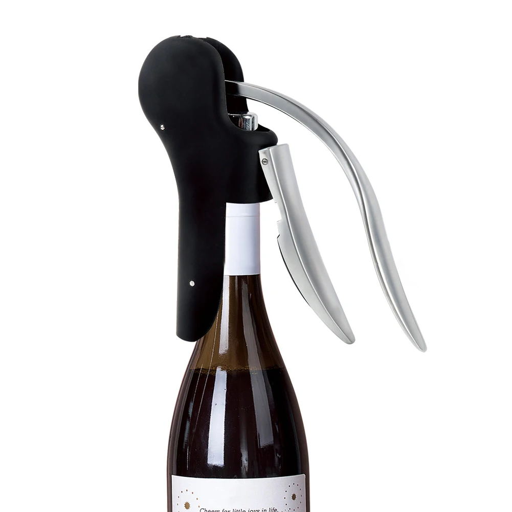 

Wine Bottle Opener Cork Remover Party Labor Saving Corkscrew Hotel Vertical Lever Portable Home Kitchen Universal Handheld