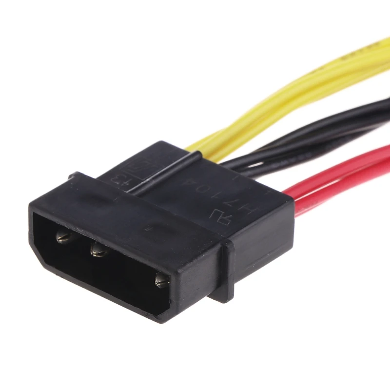 

4-контактный IDE Molex для 6-портового вентилятора охлаждения, 2-контактный сплиттер питания для ПК, DIY адаптер, кабель