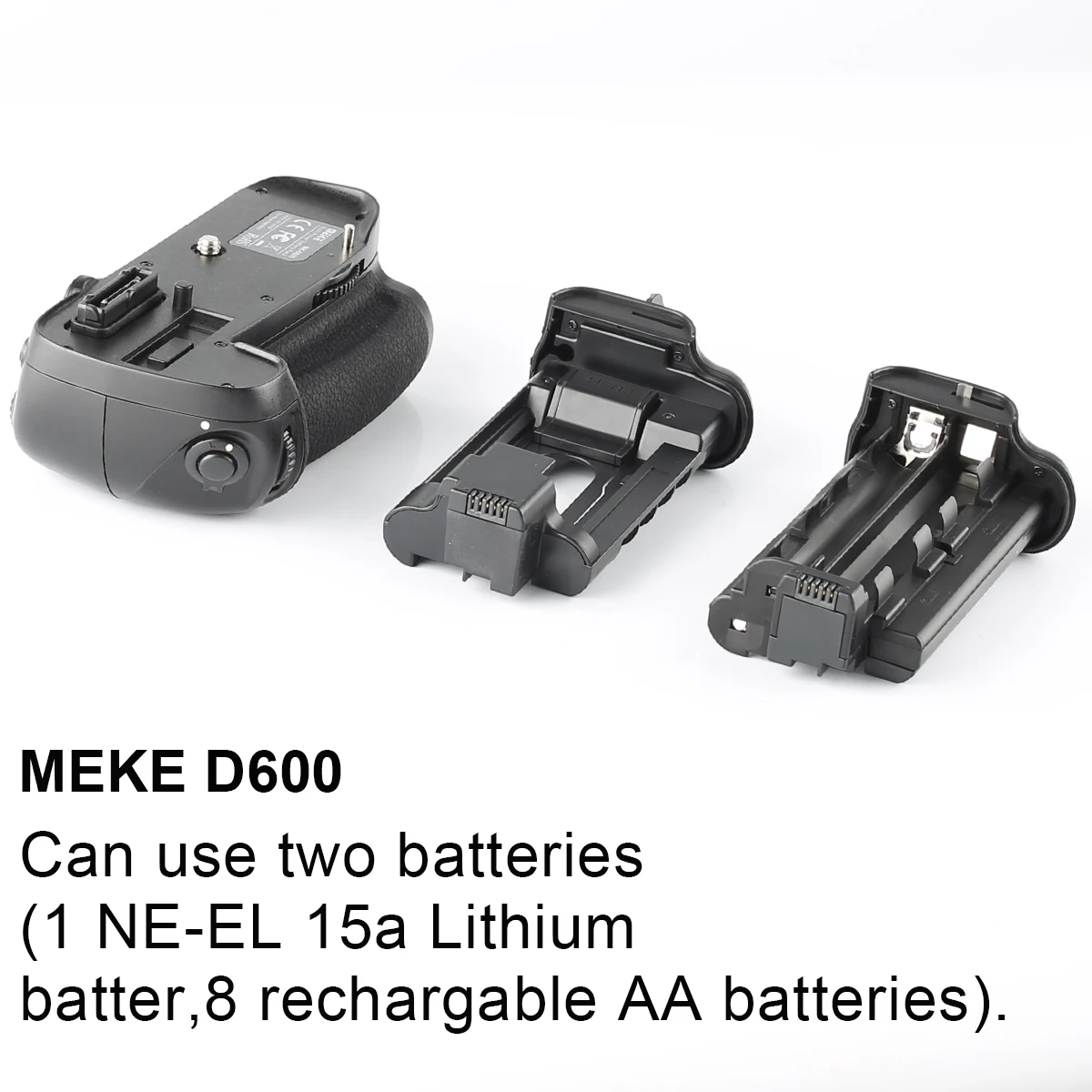 Meike MK-D600 вертикальный Батарейная ручка для Nikon D610 D600 DSLR Камера как MB-D14 |