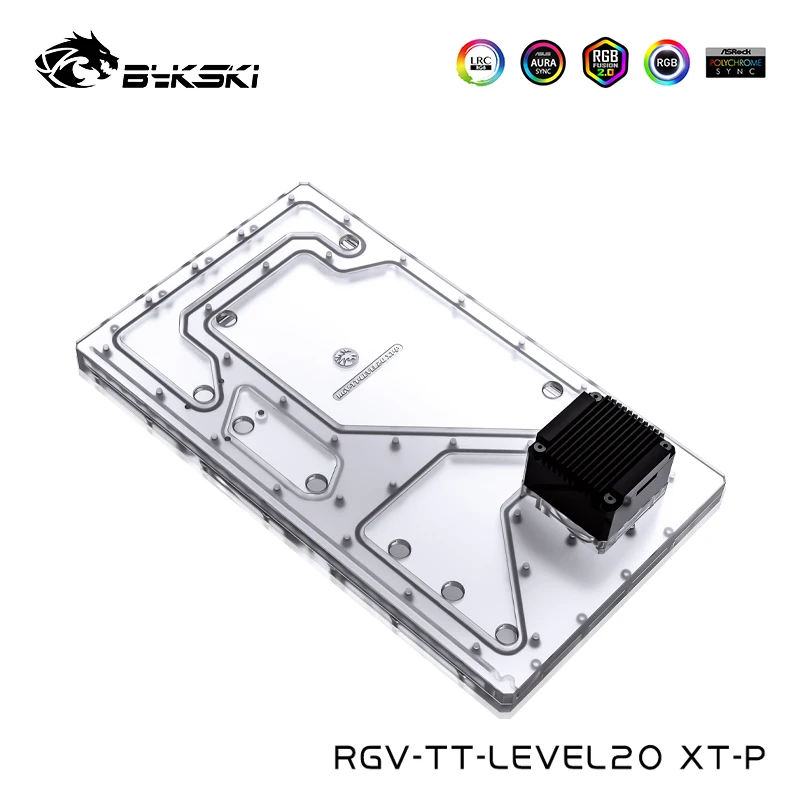 Bykski Distro пластина для термоусадочного ТТ уровня 20XT шкафа резервуар водяного