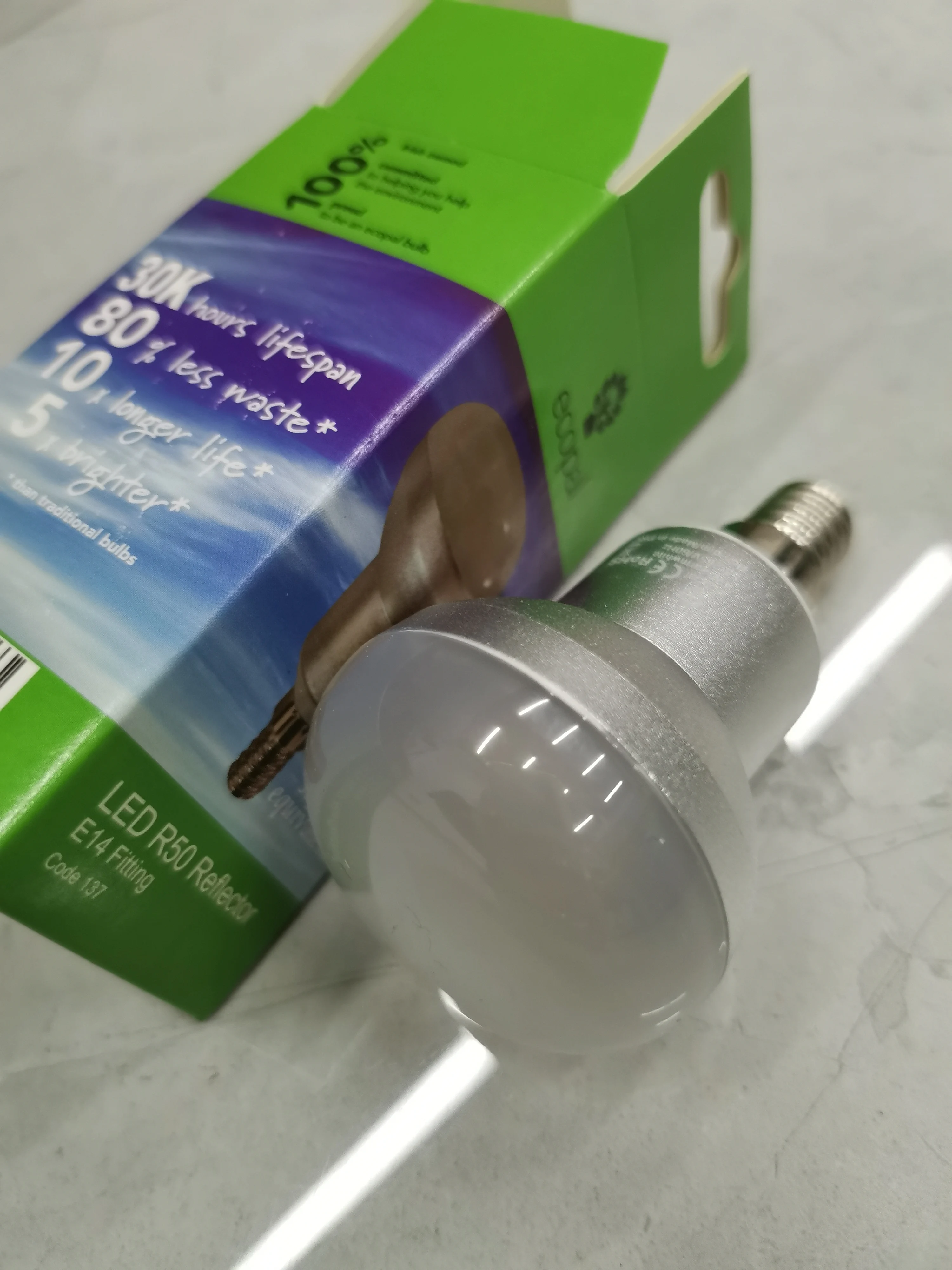 R50 нерегулируемая светодиодная лампочка E14 Энергосберегающая 4 Вт|Светодиодные