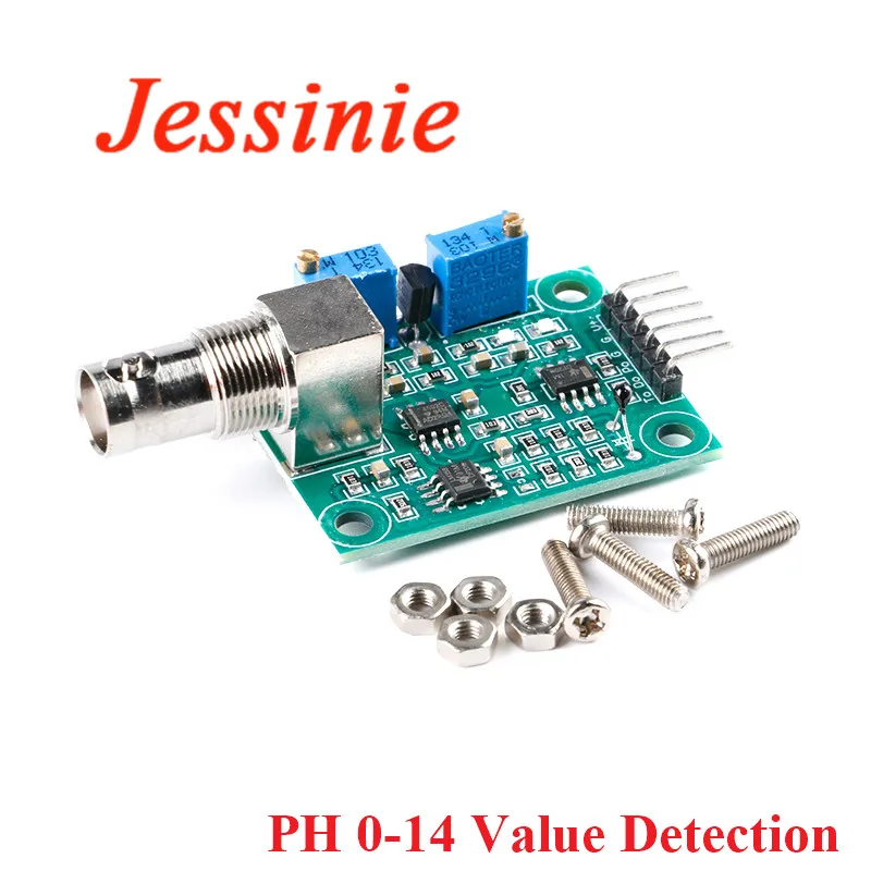 Регулятор PH жидкости 0-14 модуль датчика контрольный измеритель тестер + BNC