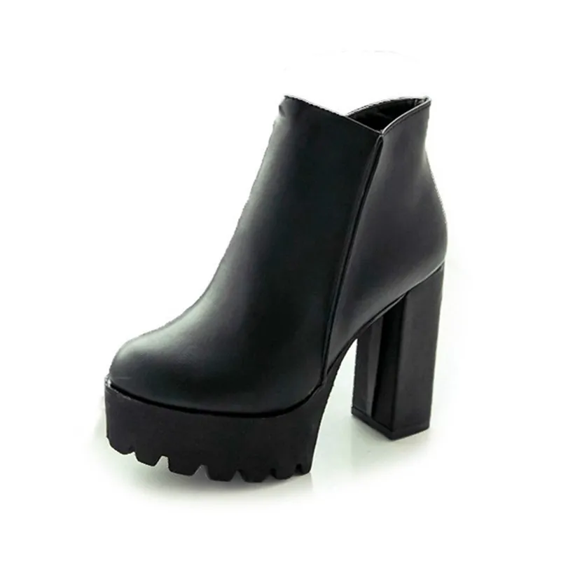 Женские ботильоны на высоком каблуке женские ботинки мартинсы платформе с