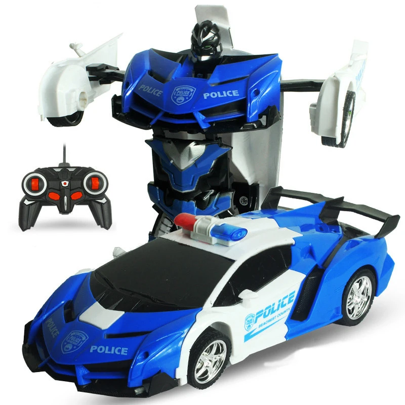 Новый Rc автомобиль деформация 2 в 1 RC Вождение спортивные автомобили привод