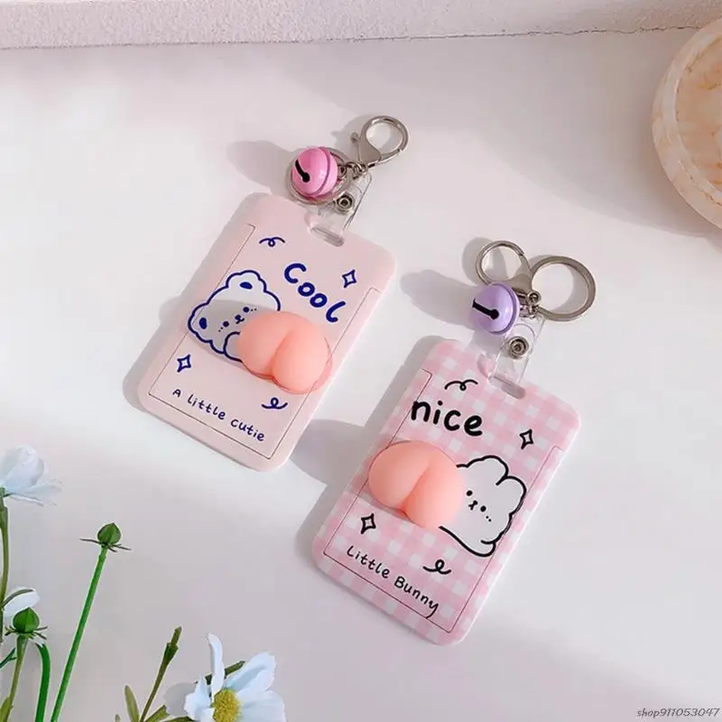 Оригинальный держатель для карт с отделением автобуса и брелоком 3D брелок в