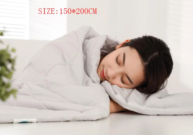 -inch inch Gray Летнее одеяло Xiaomi Stgana одеяло кондиционер функция мытья хлопчатобумажной пряжи антибактериальное дышащее одеяло для детей - Цвет: -inch inch Gray