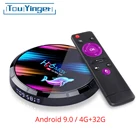 ТВ-приставка TouYinger H96 MAX X3 Android 9.0 Amlogic S905X3 4 ГБ 32 ГБ 2,4G 5G Wifi Bluetooth 1000 м USB3.0 AV SPDIF до 8K Top Box