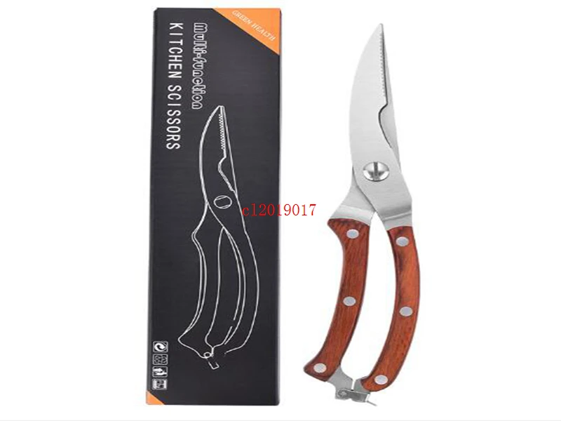 Куриных костей фрезы с деревянной ручкой нержавеющая сталь кухонный