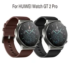 Кожаный ремешок 22 мм для HUAWEI Watch GT 2 Pro GT2 2e, ремешок для Samsung Galaxy Watch 46 мм 3 Gear S3 Amazfit GTR 47 мм, аксессуары