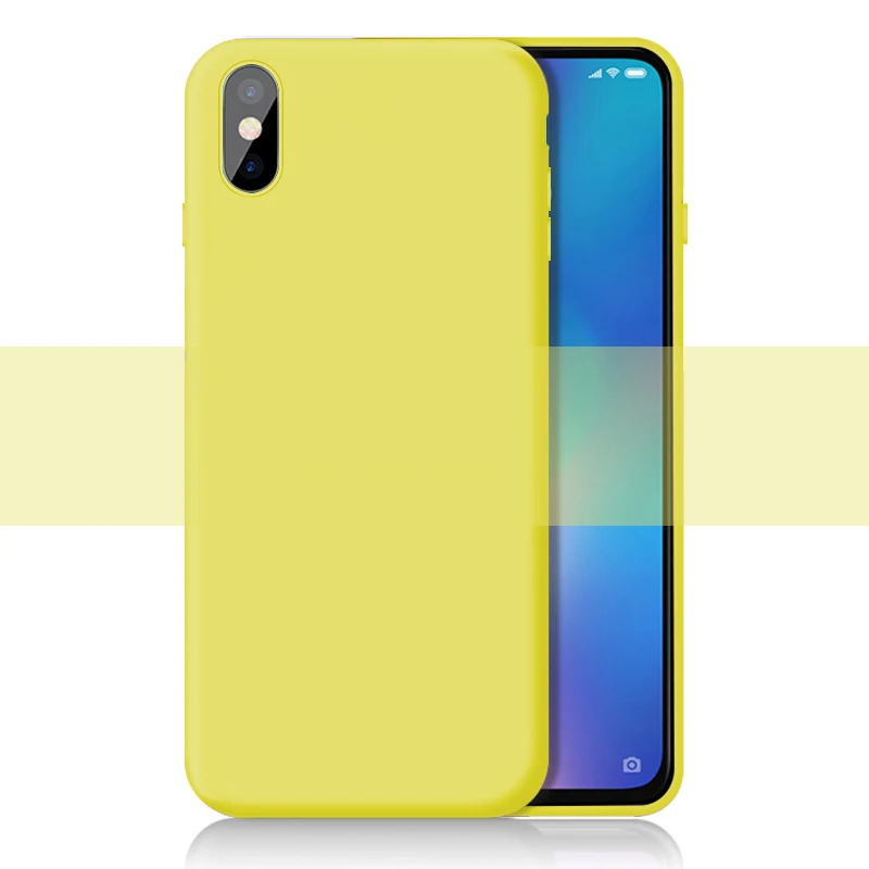 Жидкий силиконовый чехол Rsionch для iPhone 11 Pro Max 7 8 6 S тонкая мягкая задняя крышка