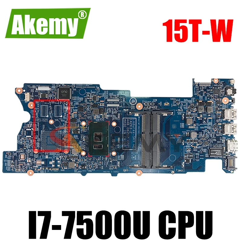 

Akemy 859660-601 14263-2 448.06202.0021 для HP ENVY X360 Кабриолет 15-W 15T-W 15-BK материнская плата для ноутбука с i7-7500U