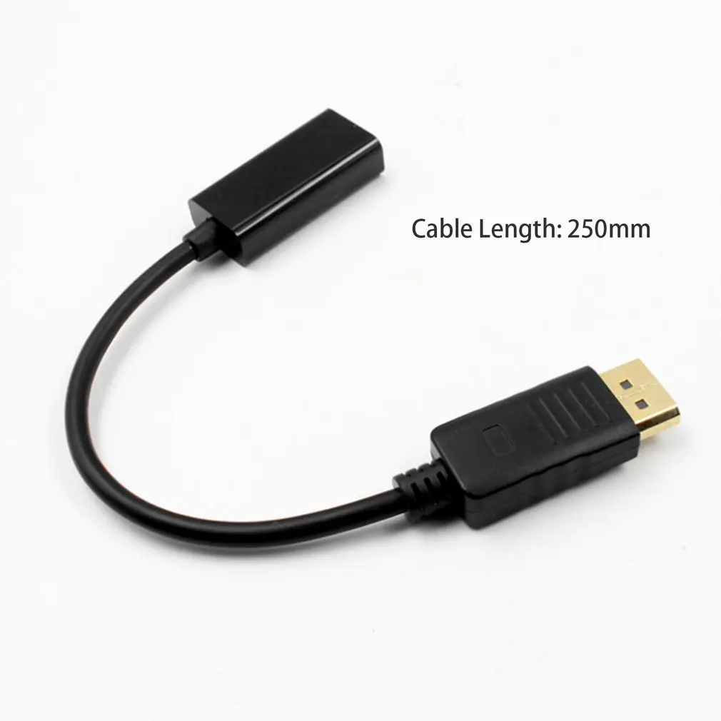Full HD 1080P Дисплей Порт DP штекер HDMI Женский Кабель адаптер дисплея конвертер для Apple