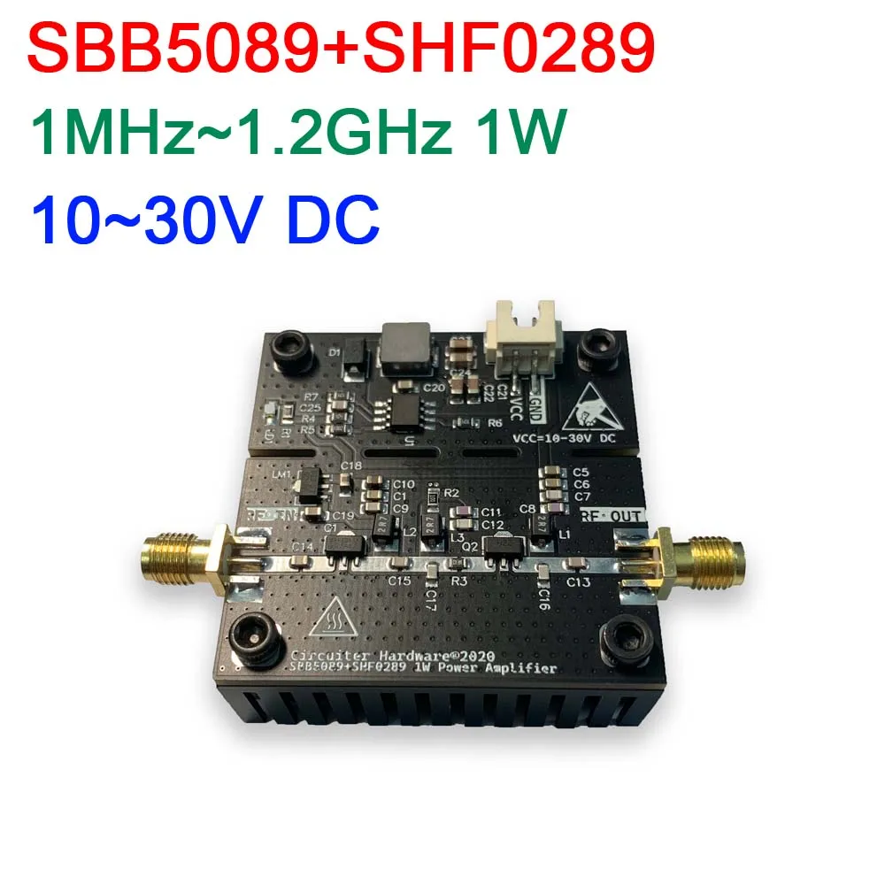 Усилитель мощности dykb SBB5089 + SHF0289 1-1 3 ГГц 1 Вт 25 дБ для любительского радио HF VHF UHF