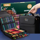 Профессиональный фотоальбом 4872120150200, фотография, фотоальбом с сумкой для хранения, цветные карандаши для детей