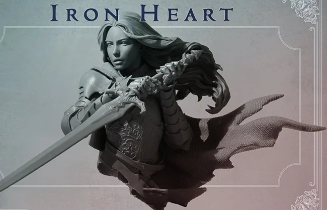 

1/10 Фантастическая девушка воин бюст рандомный набор миниатюрный gk разборка Неокрашенный