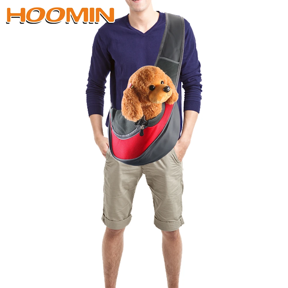 

HOOMIN товары для собак рюкзак для домашних животных переноски для собак и сумки Сумка-тоут сетка Оксфорд Слинг Сумка через плечо