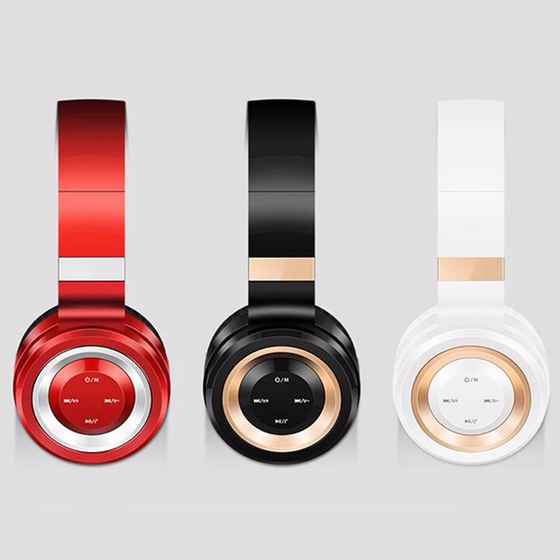 HiFi стерео Bluetooth наушники KAPCICE беспроводная гарнитура с микрофоном поддержка