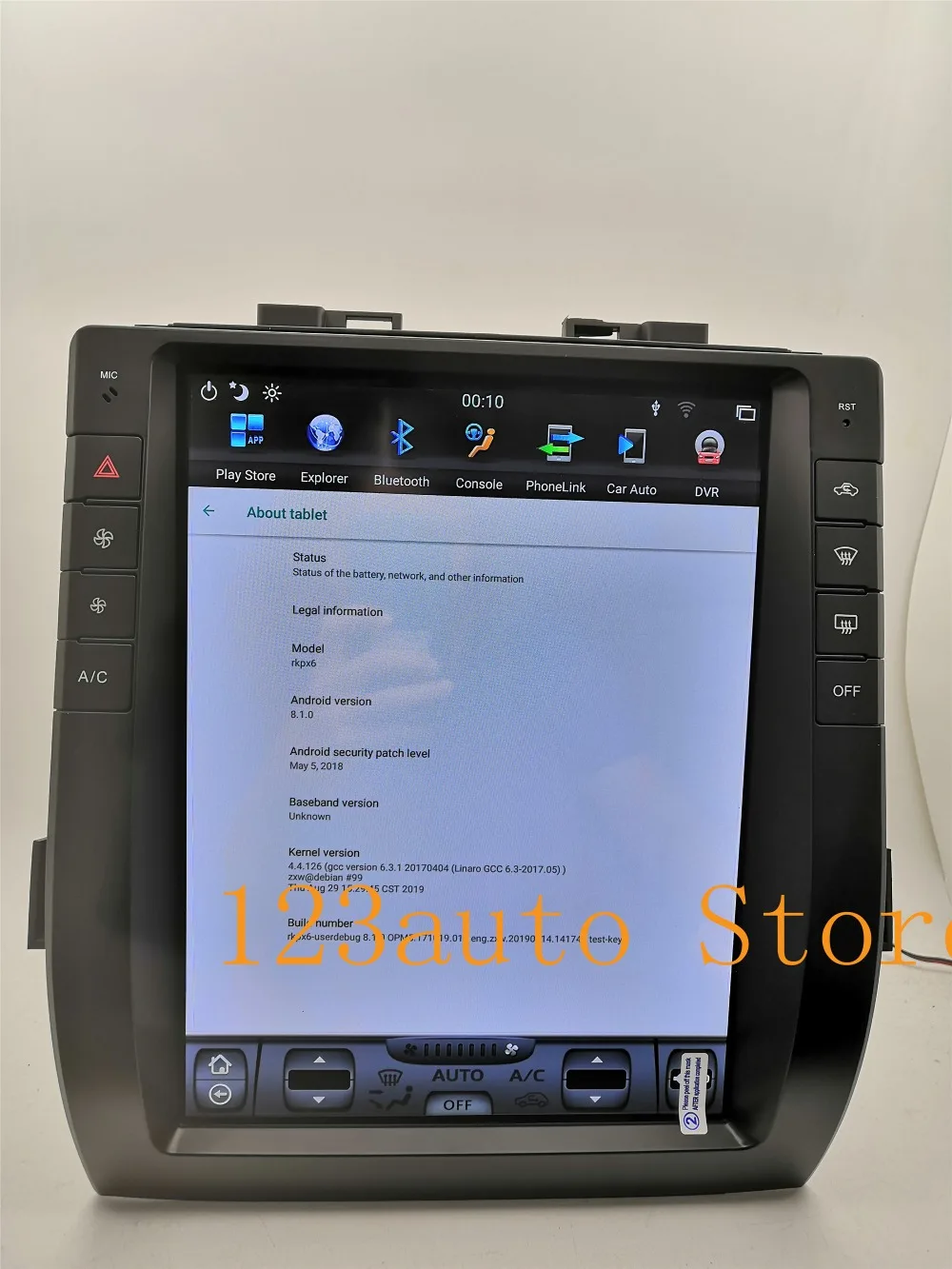 13 дюймов вертикальный экран Tesla стиль Android 8,1 Авто DVD gps навигатор плеер для TOYOTA Alphard ips PX6