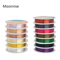 colorfast copper wire for bracelet necklace jewelry diy accessories 0 20 250 30 50 60 71 0mm craft beading wire hk018