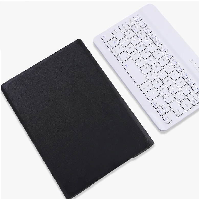 Беспроводная Bluetooth клавиатура чехол для Xiaomi Mi Pad 4 8," Чехол Съемный смарт-кожаный чехол для Xiaomi Pad 4 8,0" Чехол