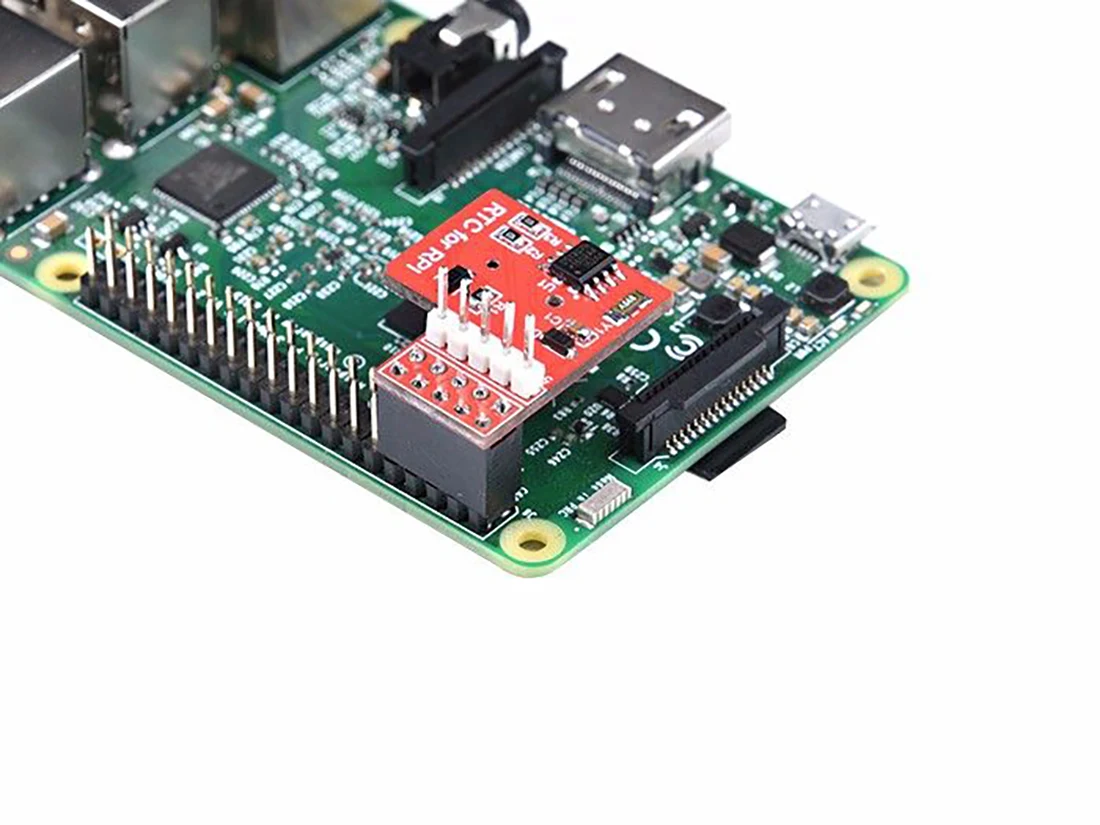 Raspberry Pi RTC модуль расширения v1.1 Используйте Maxim DS1307 чипа CR1220 Резервное копирование