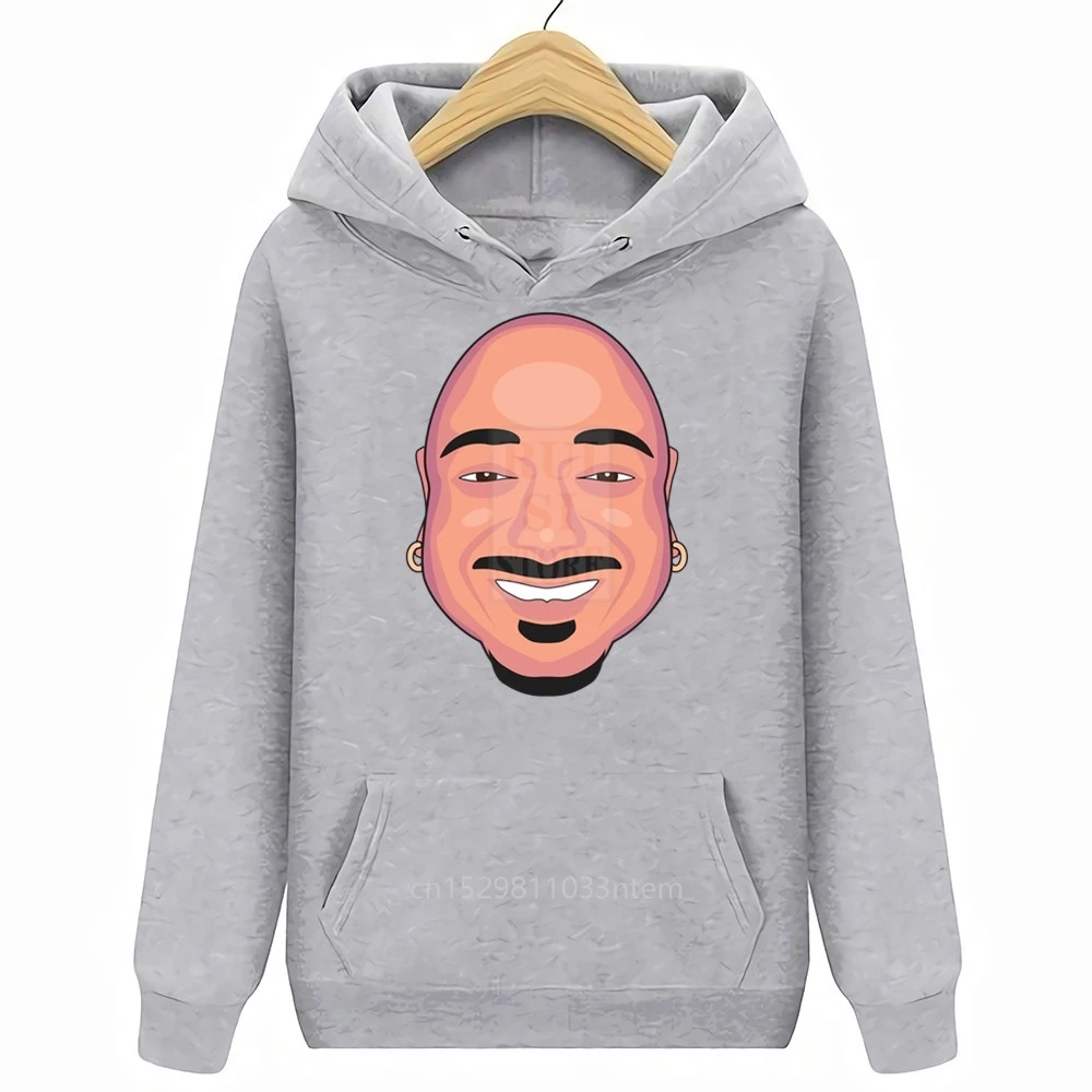 Мужская белая футболка с коротким рукавом гигантский плавучий лысой головой