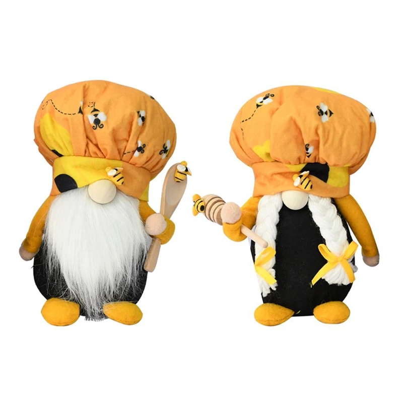 

1PC Boys Girls Faceless Dolls Bumble Bee Gnome Scandinavian Tomte Dwarf Swedish Elf Figurines Home Decor Adults Kids Toys Gifts
