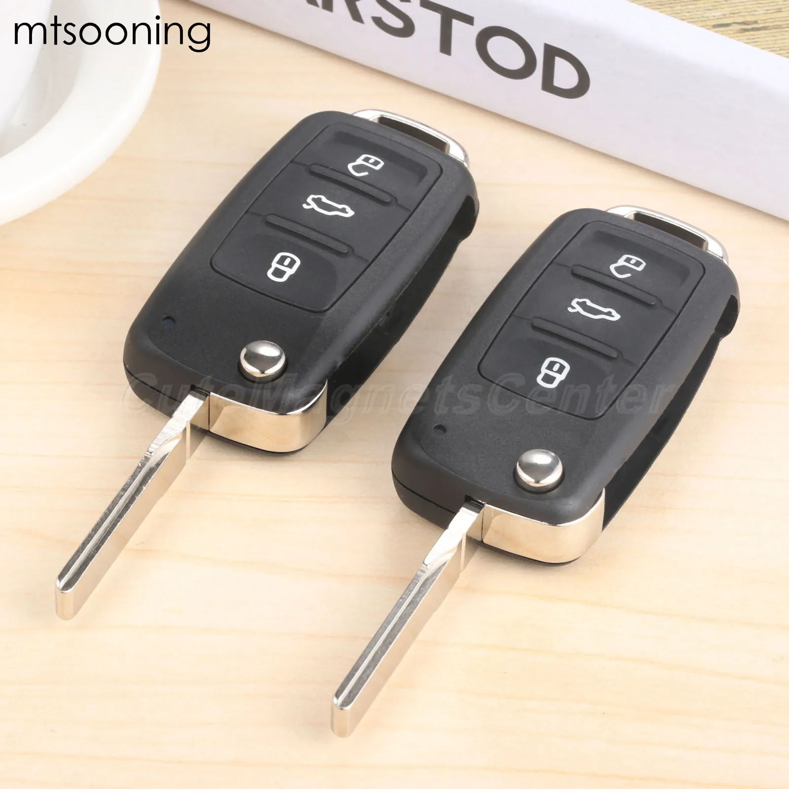 2 шт. дистанционный ключ 3 кнопки 434 МГц ID48 чип 5K 0837202 AD Для Touran Transporter Beetle Caddy Tiguan Polo