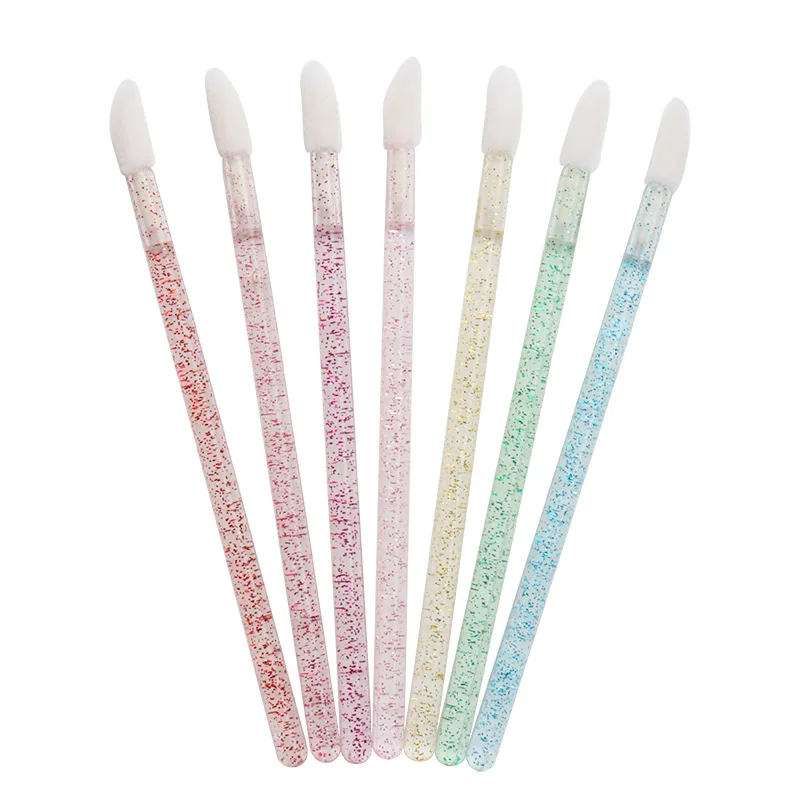 

50Pcs Disposable Eyelash Brush Crystal Lashes Micro Brushes Eyelash Extension Supplies Applicator Cleaner Beauty Makeup Tools