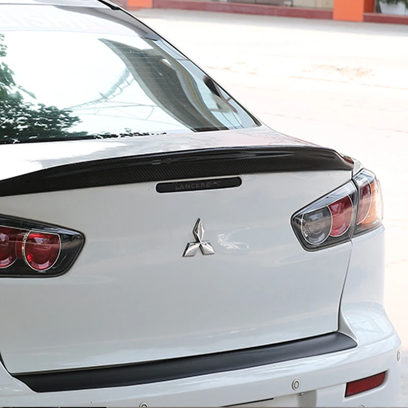 Для Mitsubishi Lancer EX задний багажник из углеродного волокна спойлер крыло 2009-2015 |