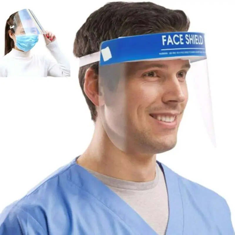 Anti Saliva UV Hat Full Face Shield Masks Epidemic Protection Clear Anti-fog Windproof Isolation Visors Hats | Безопасность и