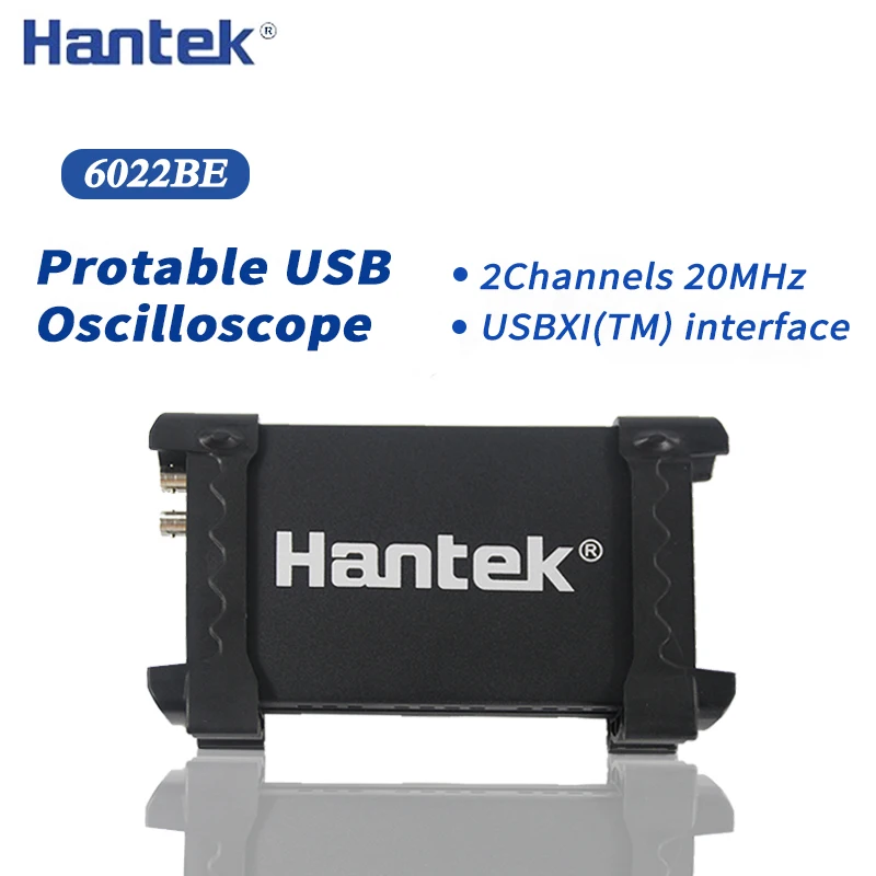 Hantek Hantek6022BE ПК USB цифровой осциллограф 2 канала 20 МГц полоса пропускания 48 Мвыб./с