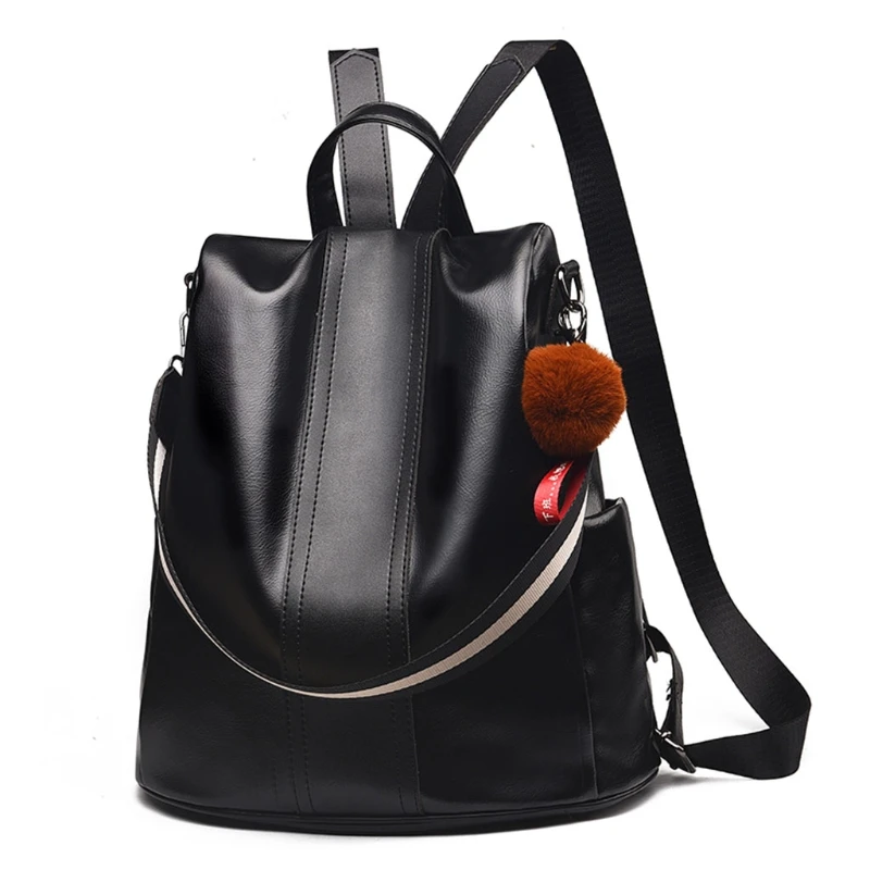 

Women Backpack Purse PU Leather Anti-theft Backpack Casual Satchel Shoulder Bag