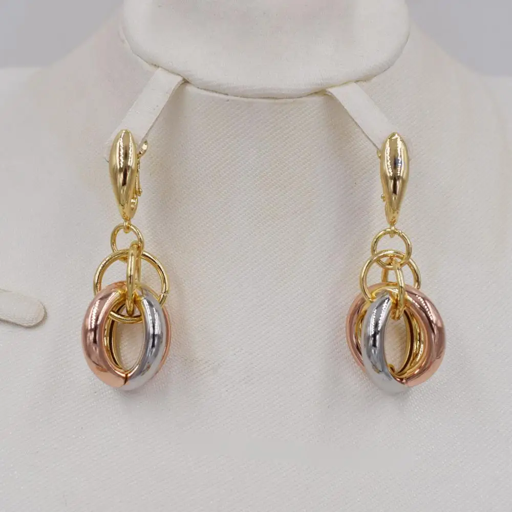 Новые модные ювелирные изделия Африканский бисер золотой комплект ювелирных