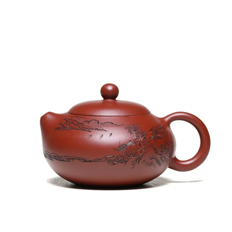 

Wendan Purple Clay Teapot Yixing Original Mine Dahongpao Famous Handmade Teapot and Tea Set Chinese Tea Set Tea Maker