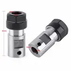 Патрон ER11, удлинитель вала шпинделя двигателя, Цанга шпинделя, токарные инструменты, стержень резака шпинделя 5 мм 6 мм 8 мм, внутренний держатель 4,9