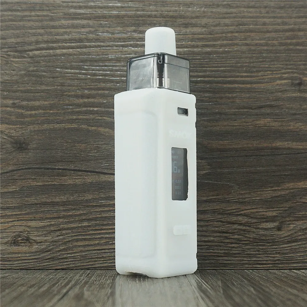 Черный прозрачный силиконовый резиновый защитный чехол для Smok G-priv матовый