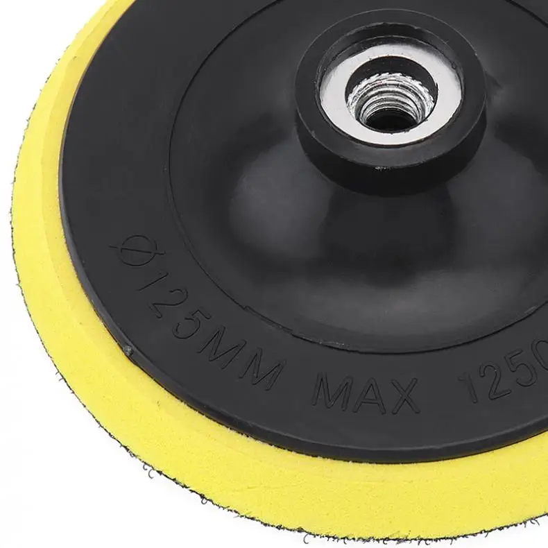 

5" Polishing Disc Suction Cup Self-adhesive Sandpaper Sucker Electric Grinder Disc for Electric Grinder Polish & Drill Rod