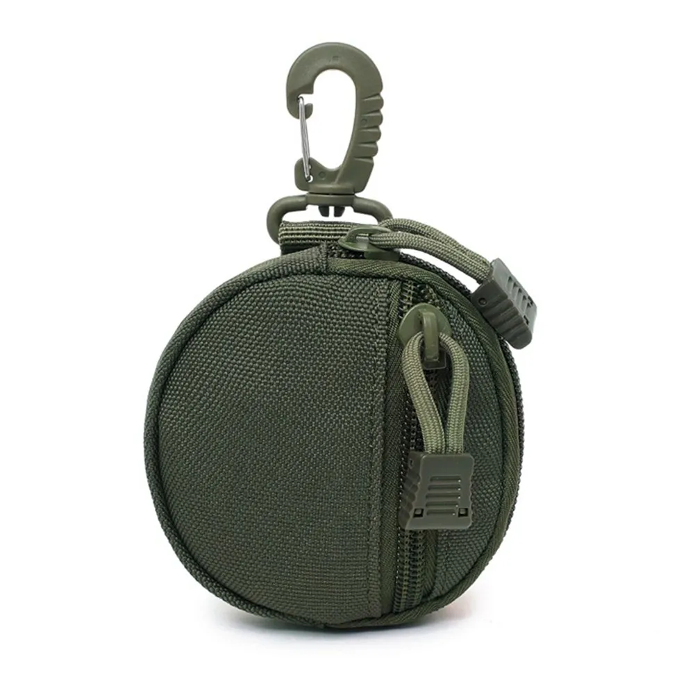 

1000D Pocket Wallet Military Portable Mini Pouch Coin Key Waist Bag Camping Multi-function Waterproof 10x10x2cm Small Size